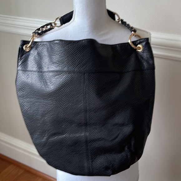 Black leather Deux Lux purse - Picture 2 of 7